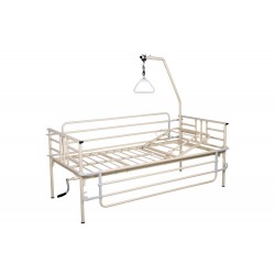 Νοσοκομειακό Κρεβάτι Κλίνη με 1 μανιβέλα economy με ανύψωση πλάτης χειροκίνητο